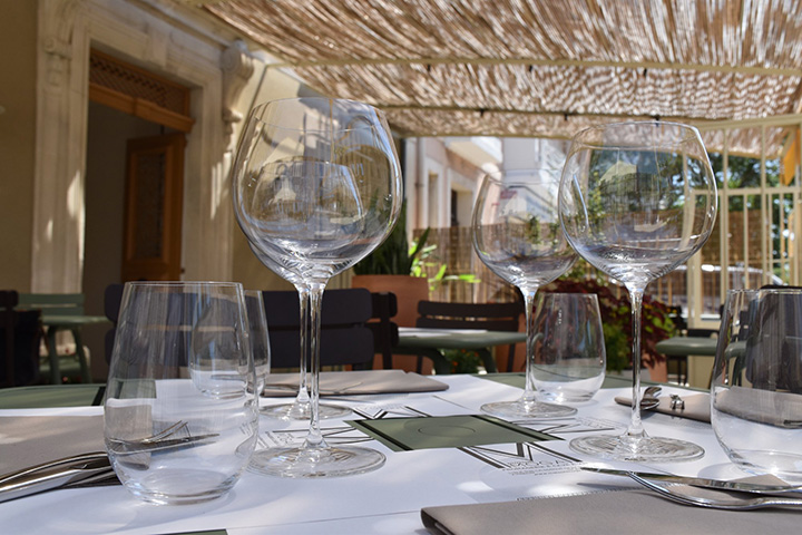 La terrasse de La Maison Moga