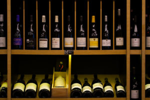 Maison Moga's wine cellar