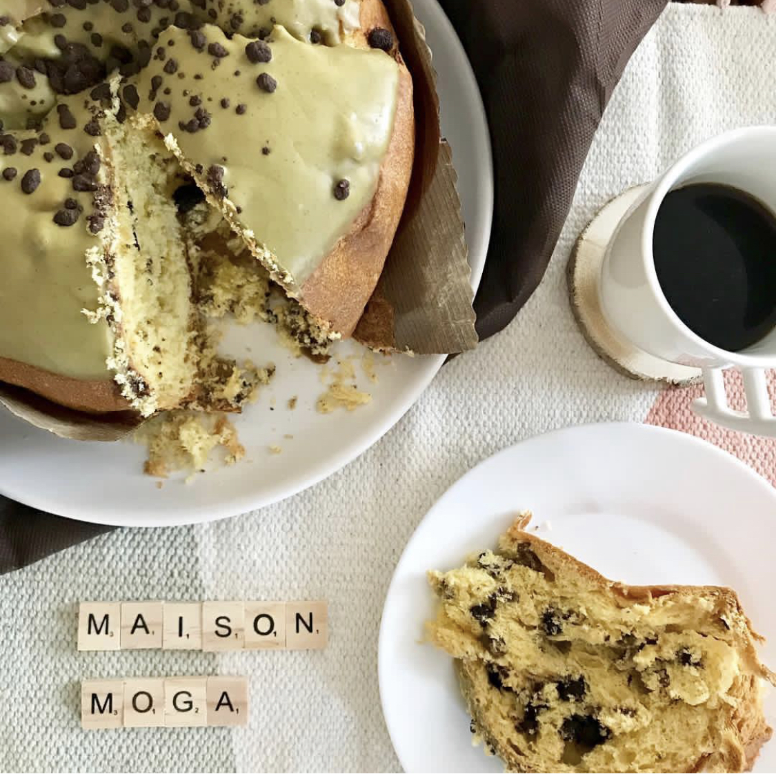 Panettone aux marrons glacés & 3 raisins secs 