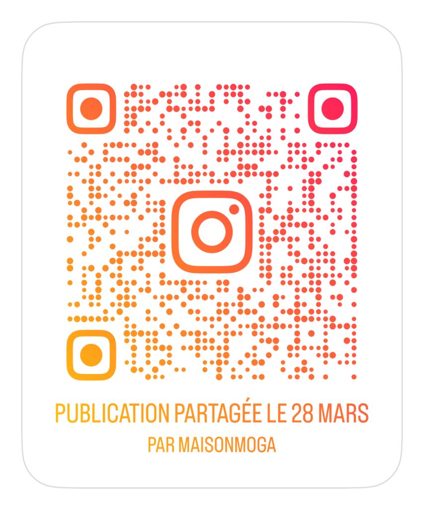 QR code d’une vidéo sur instagram