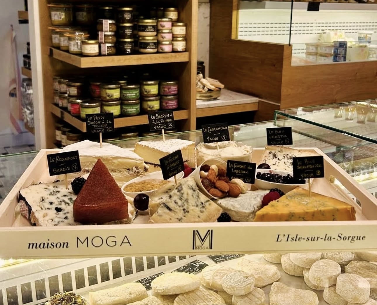 Plateau de fromages automnal
