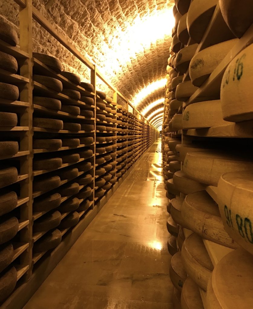Cave d’affinage du fromage