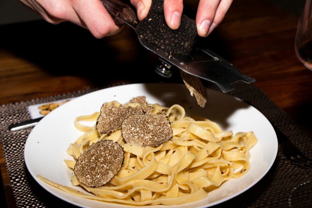 Pâtes fraîches à la truffe, un grand classique des recettes à la truffe