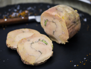 Foie gras pour le plum cake