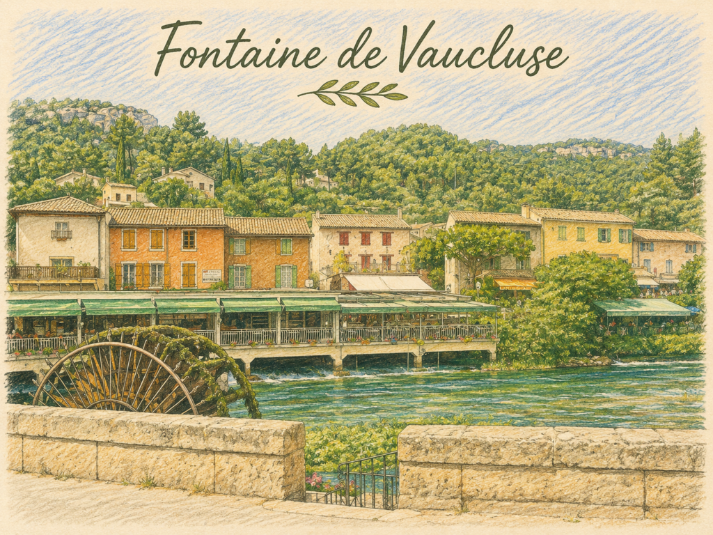 Les plus beaux villages autour de l’Isle sur la Sorgue